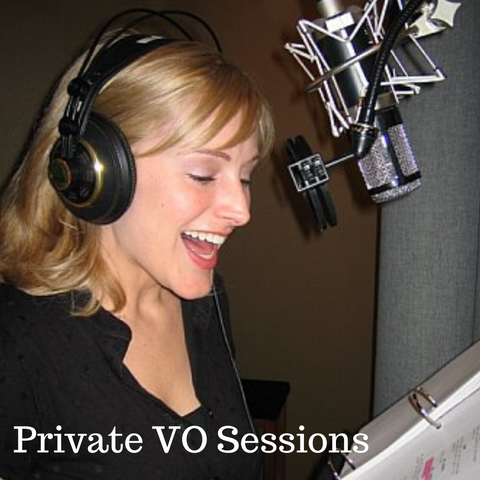 1 Hour Private Voice Over Coaching Session with Elise Baughman