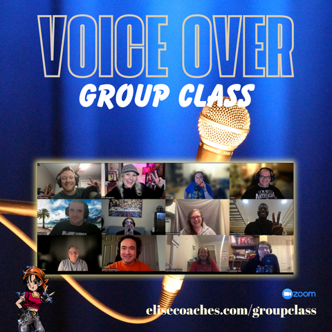 Voice Over Group Class - 5 Weeks - WAITING LIST