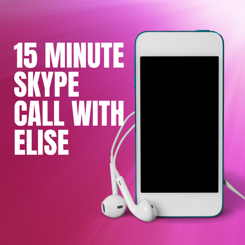 Skype Audio 15 Minute Call with Elise